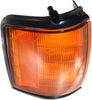 Compatible with Toyota 4Runner / Pickup Corner Light 1984 1985 1986 Passenger Side | W/Black Trim | Amber Lens | TO2521158 | 8161089143