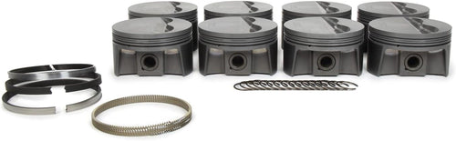 930244140 MS Piston Set (SBF 307Ci 4.040In Bore 3In Stroke 5.09In Rod .912 Pin -6Cc 8.9 CR Set of 8)