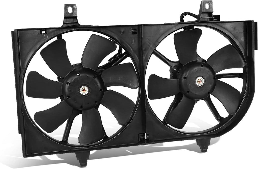OEM-RF-0875 Factory Style Radiator Cooling Fan Assembly Compatible with 2000-2001 Sentra
