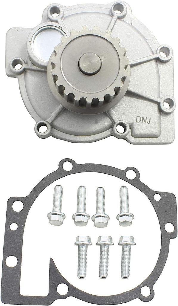 DNJ WP4261 Water Pump for 92-15 Volvo, V40, S40, 850, 960, V70, XC60, 1.9L-2.9L L5, L4, L6 DOHC Turbocharged, Naturally Aspirated B5254T12,B5254T7,B5254T5,B5244S4,B5254T2,B5244T5,B5254T3,B5244S