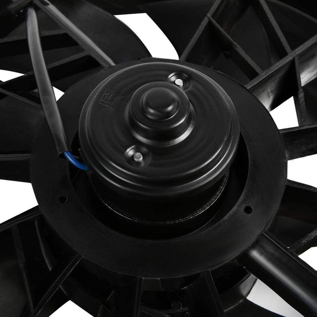 OEM-RF-0011 Factory Style Radiator Cooling Fan Assembly Cooling Efficiency Improved Direct Replacement [Compatible with 96-00 Elantra / 97-01 Tiburon]