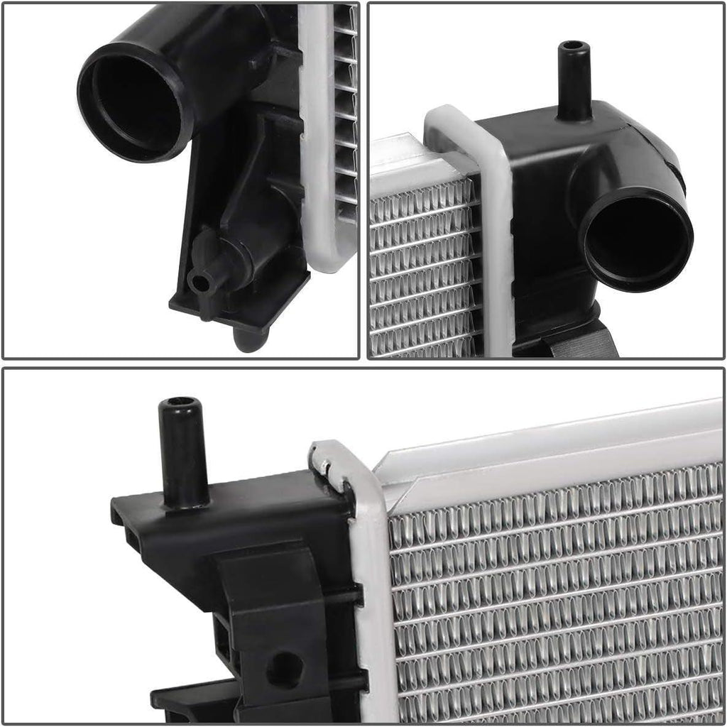 OEM-RA-2937 Factory Style Direct Fit Aluminum Cooling Radiator Compatible with 09-16 Lincoln MKS / 10-12 MKT, 28-3/4" W X 17-1/2" H X 1" D, 1-1/2" Inlet / 1-1/2" Outlet
