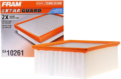 Extra Guard CA10261 Replacement Engine Air Filter for 2007-2022 Dodge Ram 2500-5500 (6.4L & 6.7L), Provides up to 12 Months or 12,000 Miles Filter Protection