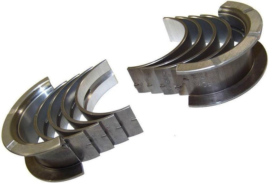 DNJ MB1122.10 Oversize Main Bearings for 1994-2002 / Dodge, Jeep/Cherokee, Dakota, Wrangler / 2.5L / OHV / L4 / 8V / 150Cid, 153Cid
