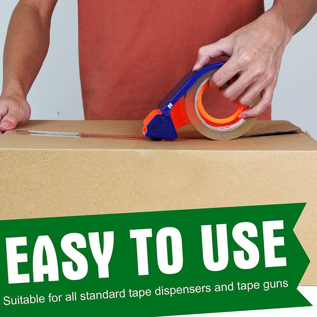 Clear Packing Tape, 18 Rolls Heavy Duty Packaging Tape for Shipping Packaging Moving Sealing, Thicker Clear Packing Tape, 2 Inches Wide, 65 Yards per Roll, 1170 Total Yards