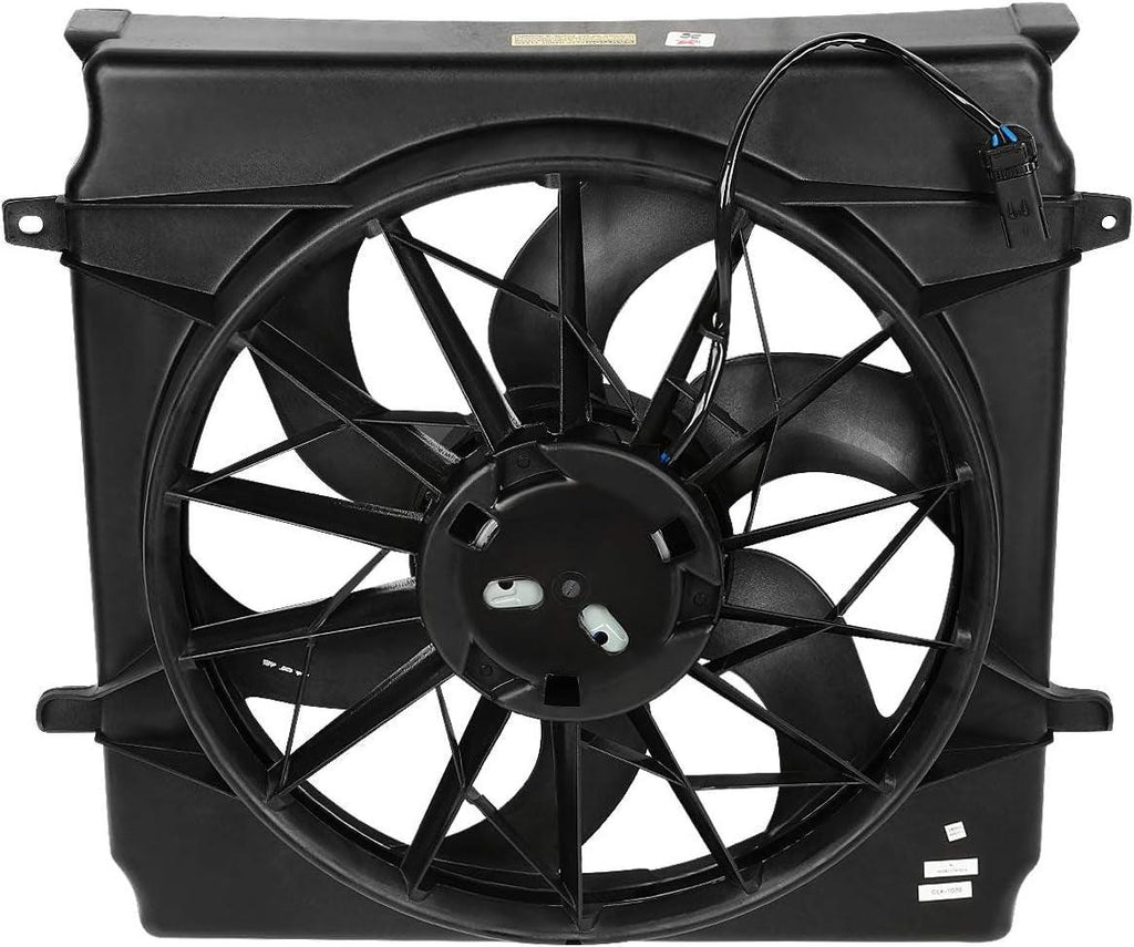 OEM-RF-0042 Radiator Cooling Fan Cooling Efficiency Improved Direct Replacement [Compatible with 04-07 Jeep Liberty]