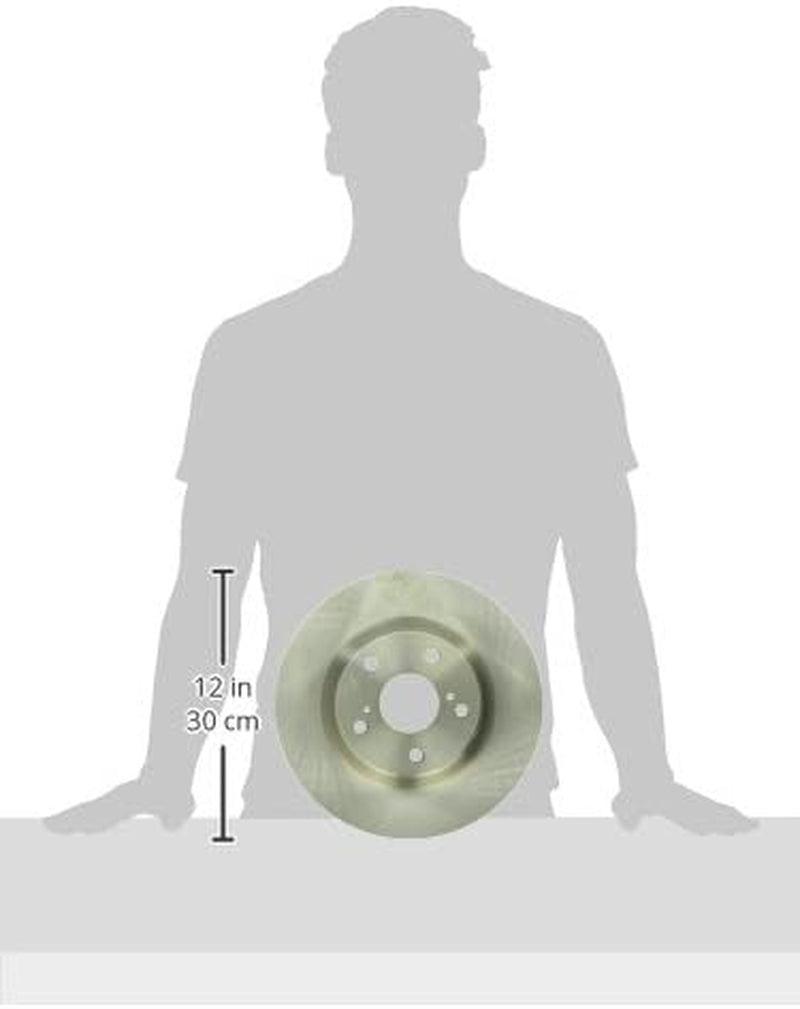 Front KOE3053 Stock Replacement Brake Pad and Rotor Kit Autospecialty