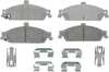 Advantage 14D727CH Ceramic Front Disc Brake Pad Set with Hardware
