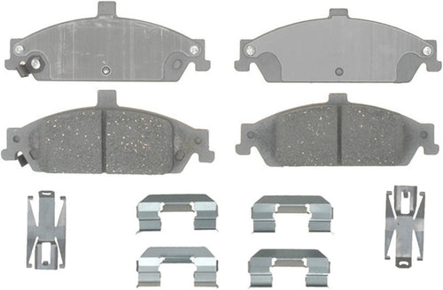 Advantage 14D727CH Ceramic Front Disc Brake Pad Set with Hardware