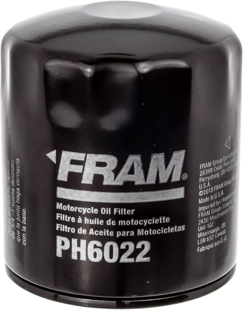 Extra Guard PH6022 Replacement Oil Filter, Fits Select Harley Davidson Motorcycles