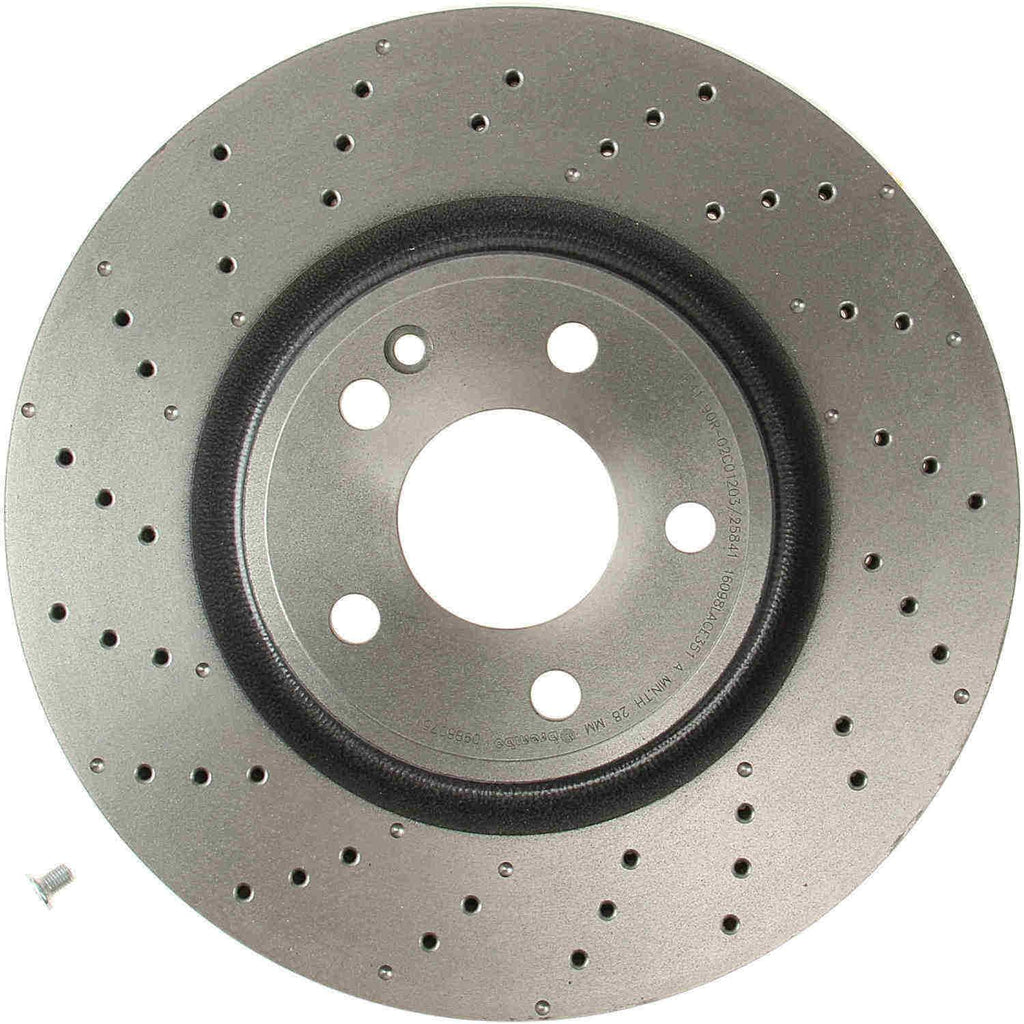 Brembo Front Disc Brake Rotor for GLA250, CLA250 (09.B807.51)