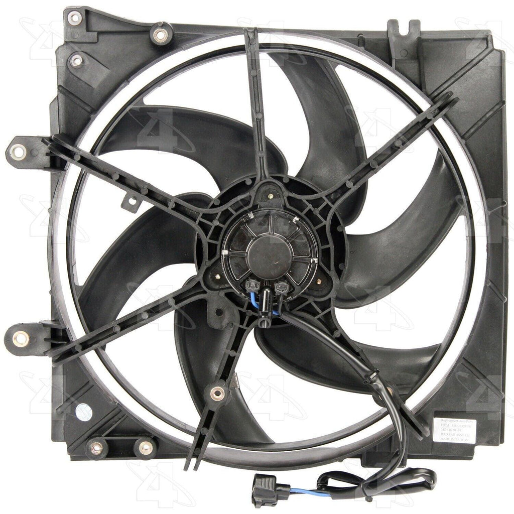 FS Engine Cooling Fan Assembly for 1998-1999 626 75402