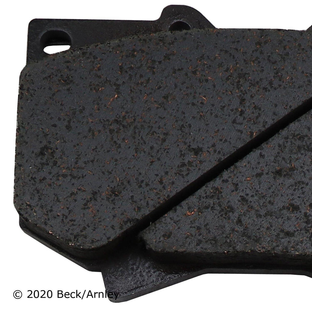 Beck Arnley Front Disc Brake Pad Set for Sequoia, Tundra (089-1618)