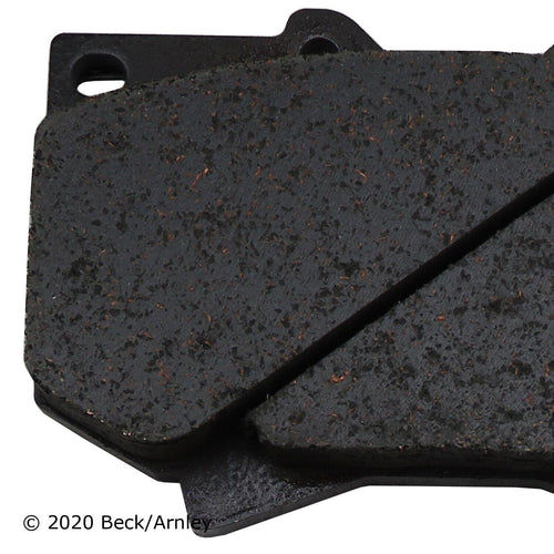 Beck Arnley Front Disc Brake Pad Set for Sequoia, Tundra (089-1618)