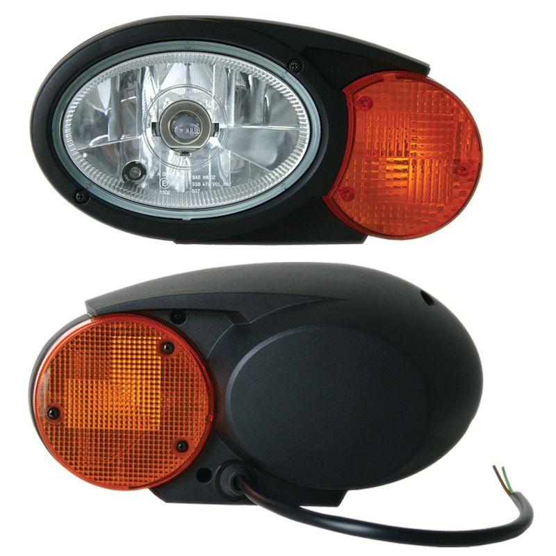 C120 HB2 Single High/Low Beam LH Combination Headlamp - greatparts