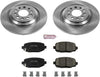 KOE6542 Autospecialty Rear Replacement Brake Kit-Oe Brake Rotors & Ceramic Brake Pads