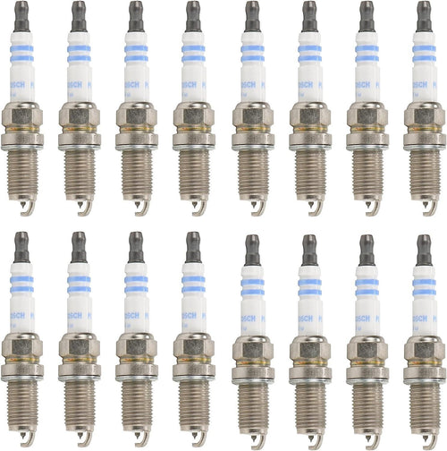 Premium Platinum Set of 16 Spark Plugs for Mercedes W129 W209 W215 W220 W230 V16