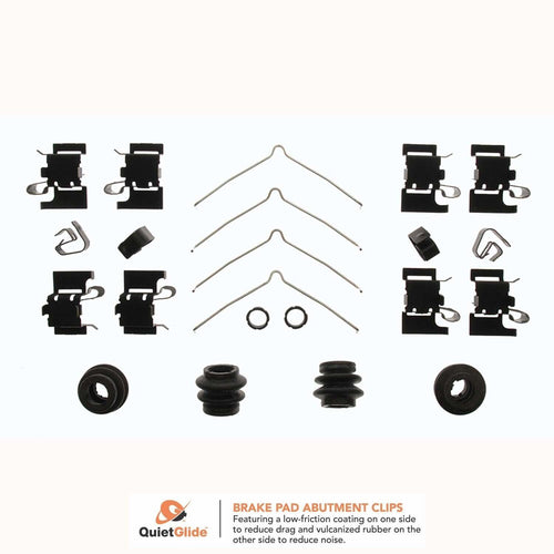 Disc Brake Hardware Kit for NX300, Nx300H, Avalon, Camry, Sienna+More 13514Q