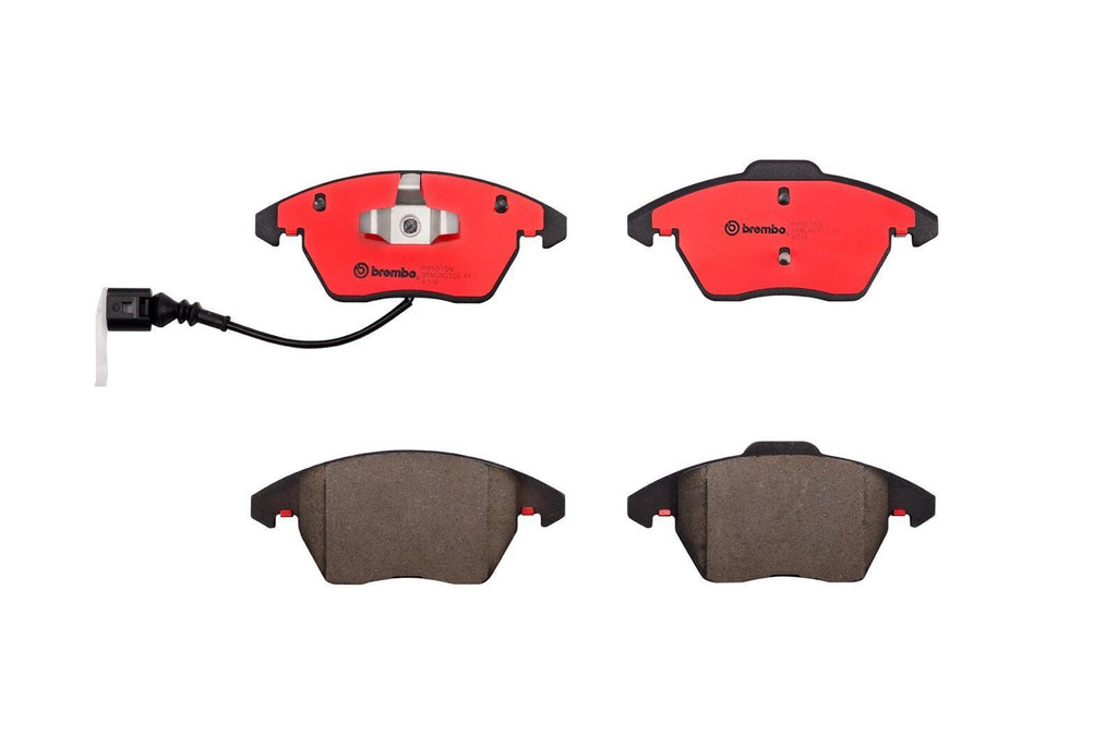 Front Disc Brake Pad Set for Beetle, Jetta, A3, Golf, A3 Quattro, CC (P85075N)