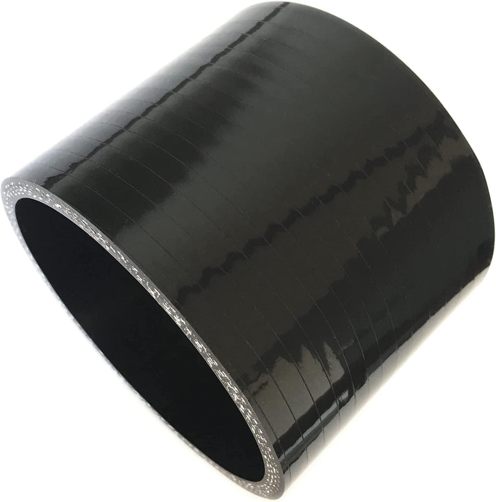 4" ID Straight Silicone Hose Coupler, High Temp 4-Ply Reinforced (Qty 1) - 131-10203-0401 -