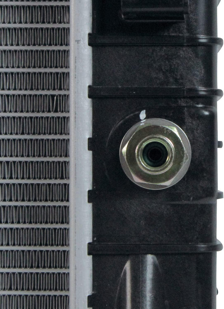 2138 Compatible with Ford Mustang 1-Row Plastic Aluminum Replacement Radiator