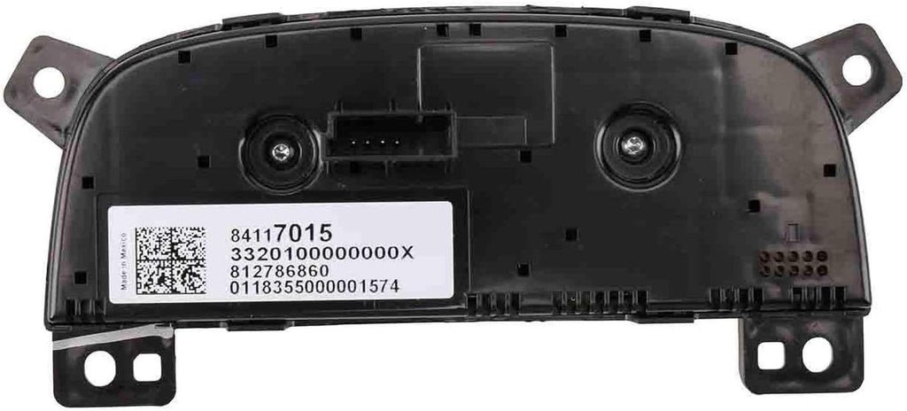 GM Genuine Parts 15-74752 Auxiliary Heating and Air Conditioning Control Panel