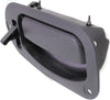 Interior Rear Door Handle Compatible with FORD F-150 1997-2004/F-250 1997-1999 LH outside Textured Black Supercab