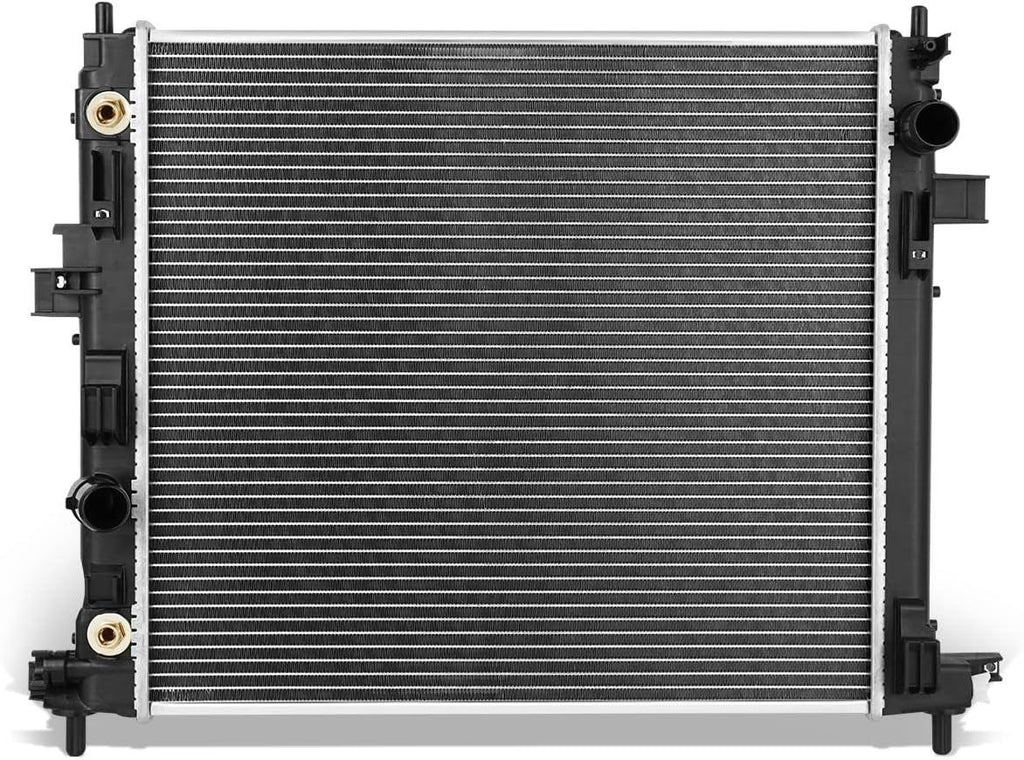OEM-RA-13589 OE Style 1-Row Aluminum Cooling Radiator Compatible with 16-19 Cadillac ATS / 16-18 CTS / 16-20 Camaro 2.0T 3.6L Non Turbo AT