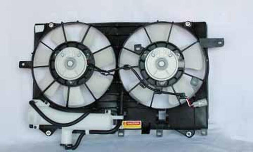 04-09 TOYOTA PRIUS RADIATOR & COND Cooling Fan ASSEMBLY