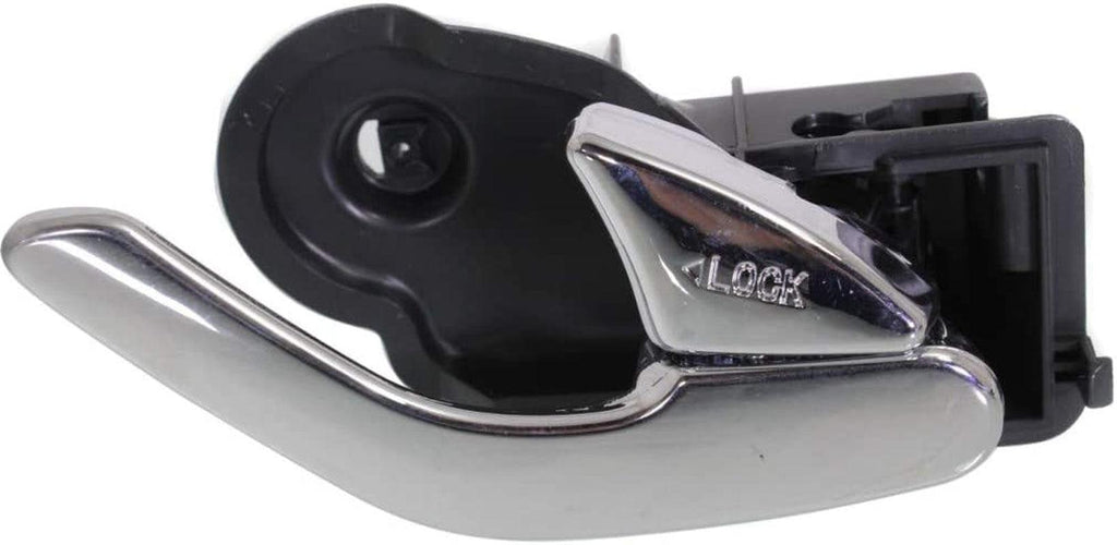 For Mazda Tribute Interior Door Handle Front or Rear, Passenger Side Chrome (2001-2006) | with Door Lock Button | Trim:All Submodels | FO1353131 | YL8Z7822601BA