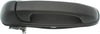 Compatible with Dodge Ram 1500 Exterior Door Handle 2002-2008 Driver Side Rear, Textured Black | Trim: All Submodels | CH1520109 | 55275685AB
