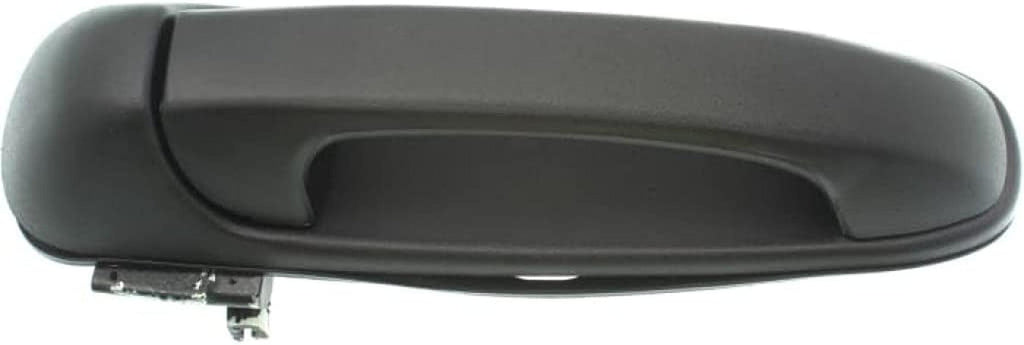 Compatible with Dodge Ram 1500 Exterior Door Handle 2002-2008 Driver Side Rear, Textured Black | Trim: All Submodels | CH1520109 | 55275685AB