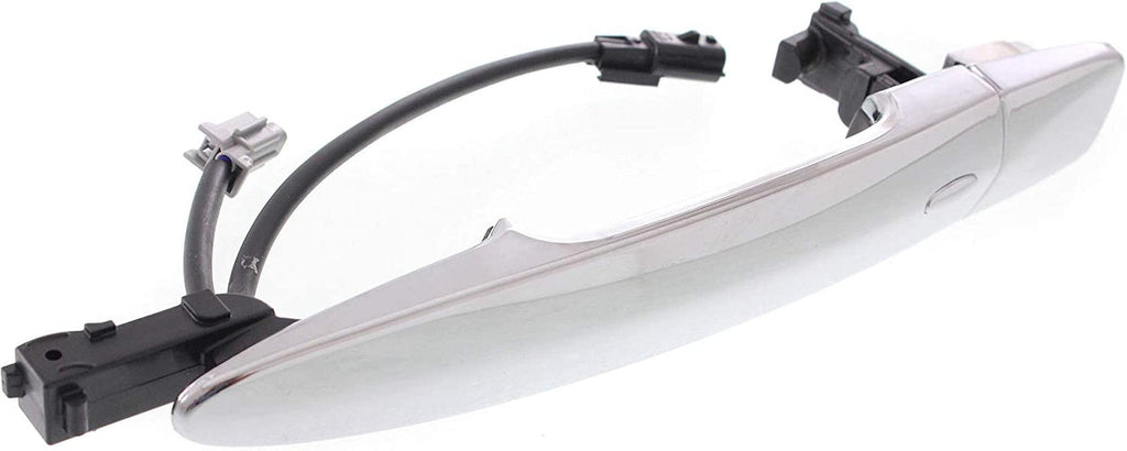 Front, Passenger Side Exterior Door Handle Compatible with 2009-2014 Nissan Maxima, Fits 2013-2018 Nissan Sentra, Fits 2009-2014 Nissan Murano, Fits 2011-2017 Nissan Leaf