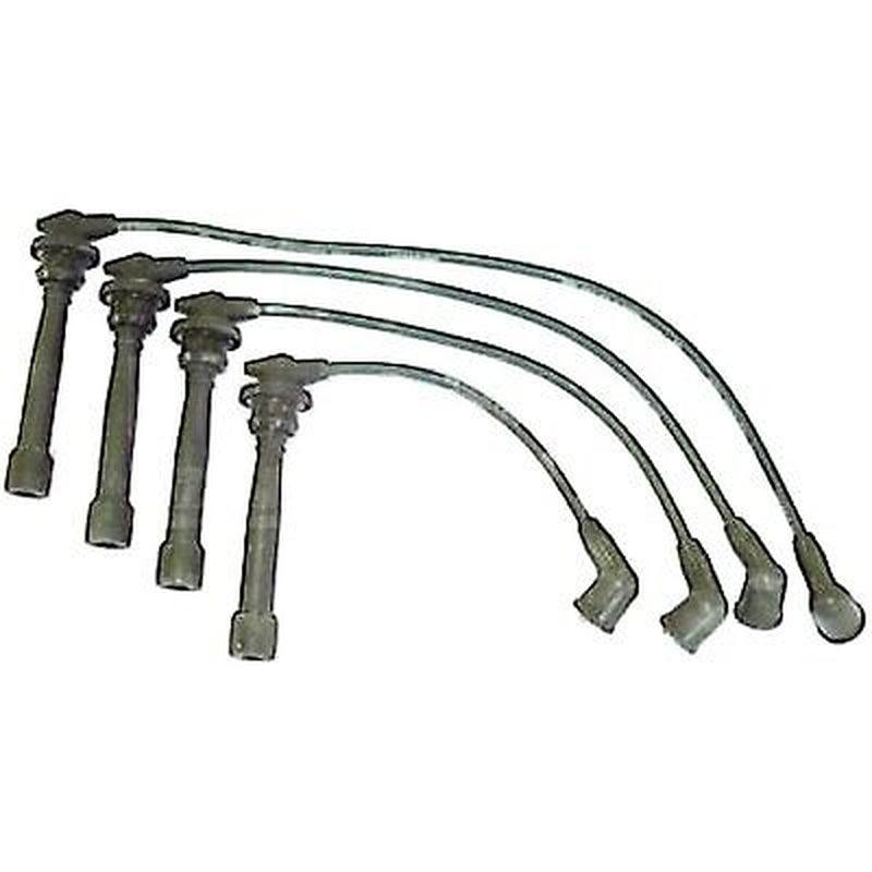 671-4247 Denso Set of 4 Spark Plug Wires New for Hyundai Accent 2001-2005