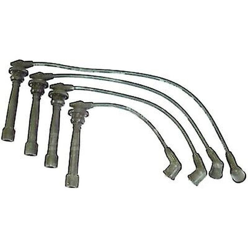 671-4247 Denso Set of 4 Spark Plug Wires New for Hyundai Accent 2001-2005