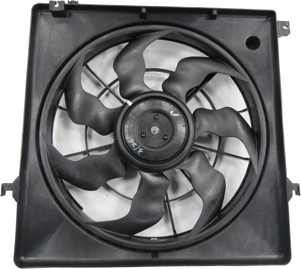 623880 Replacement Cooling Fan Assembly Compatible with Hyundai SANTA FE, 1 Pack