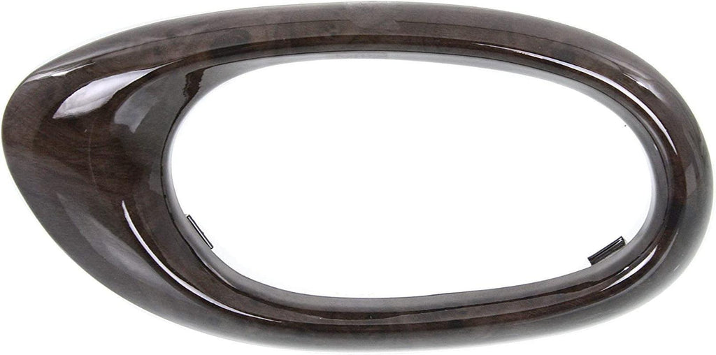 Door Handle Trim Compatible with 2004-2007 Buick Rainier Wood 4-Door, Sport Utility Front or Rear, Driver Side