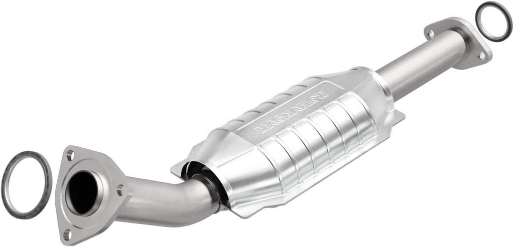 Magnaflow Direct-Fit Catalytic Converter HM Grade Federal/Epa Compliant 24406 - Stainless Steel 2In Main Piping, 27.8In Overall Length, No O2 Sensor - Tundra HM Replacement