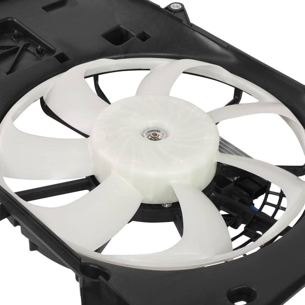 Factory Style Radiator Fan Assembly Compatible with 16-22 Mazda CX-3,OEM-RF-0771