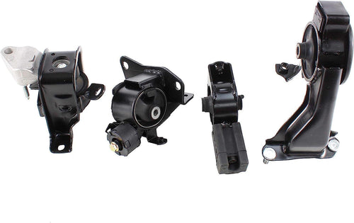 DNJ MMK1010 Complete Engine Motor & Transmission Mount Kit for 2003-2008 / Toyota/Corolla / 1.8L / Auto Trans.