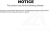 Mpulse Front Disc Brake Pads Wear Sensor SEN-2BWS0195 for 2006-2009 Land Rover Range Sport 4.4L