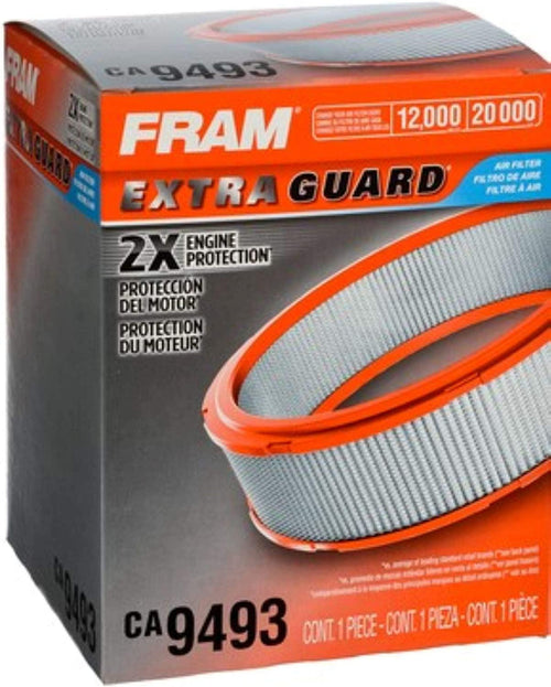 Extra Guard CA9493 Replacement Engine Air Filter for Select Acura and Honda Models, Provides up to 12 Months or 12,000 Miles Filter Protection