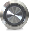 Keep It Clean  22Mm Latching Billet Button with LED Red/Yellow Ring