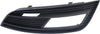Front, Passenger Side Fog Light Trim Compatible with 2013-2016 Audi A4 and A4 Quattro Textured