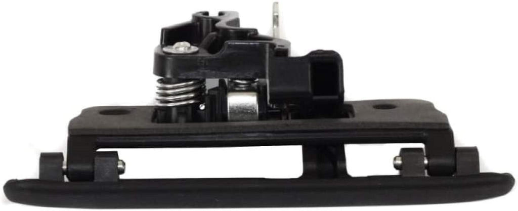 for Ford E-150 Econoline Exterior Door Handle Rear, Driver or Passenger Side - Side Hinged Door Textured Black (1992-2002) | Trim: All Submodels