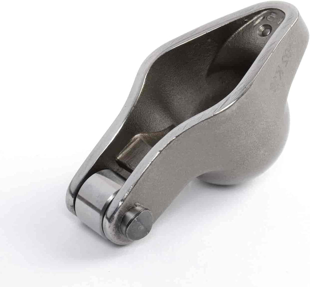 Cast Steel Roller Tip Rocker Arms | Fits 1955-1986 Small Block Chevy Engines | 1.5 Ratio | for 3/8 Inch Rocker Arm Studs | for Camshafts up to .550 Inch Lift | Set of 16