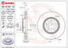 Brembo Front Disc Brake Rotor for S60, V70, S80 (09.9130.11)