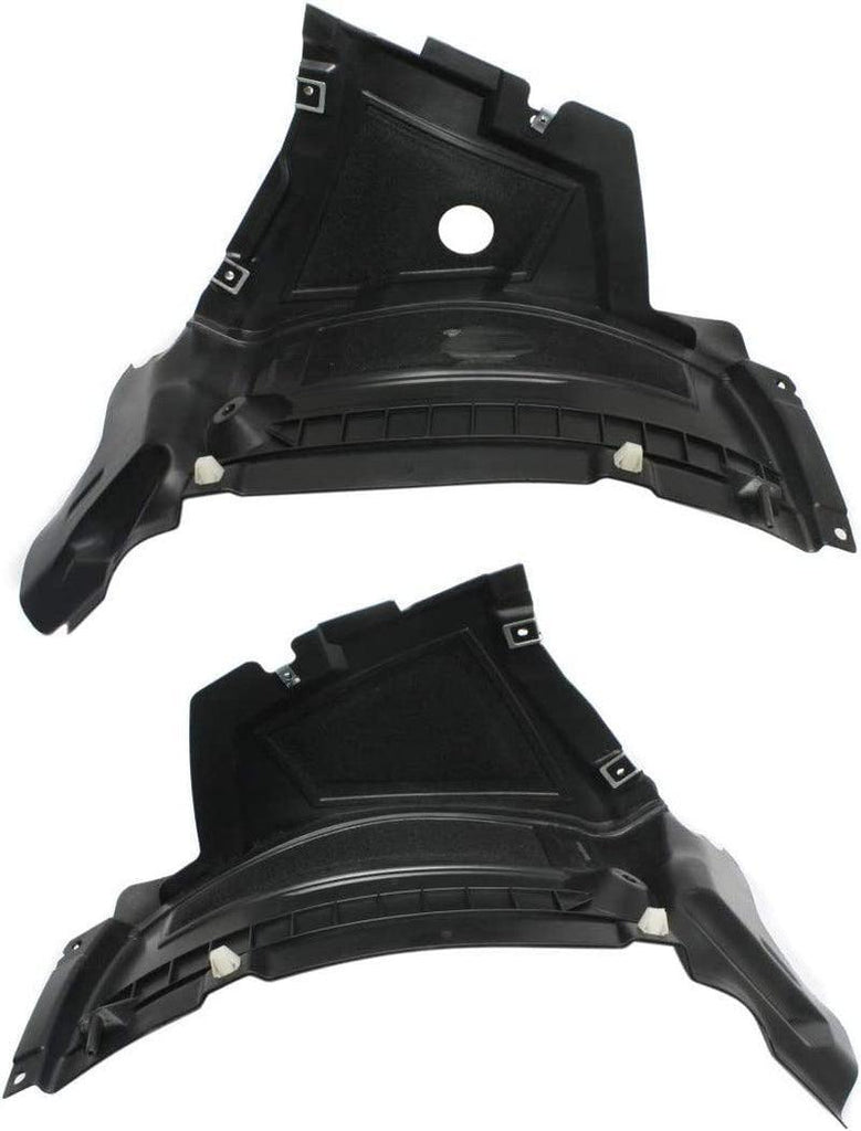 For Audi A6 Splash Guard/Fender Liner 2012 13 14 2015 Driver and Passenger Side Pair/Set | Front | Base/Premium/Premium plus | Front Section | AU1242100 + AU1243100 | 4G0853887C + 4G0853888C