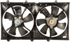 Four Seasons Dual Radiator and Condenser Fan Assembly for 02-07 Lancer 76163