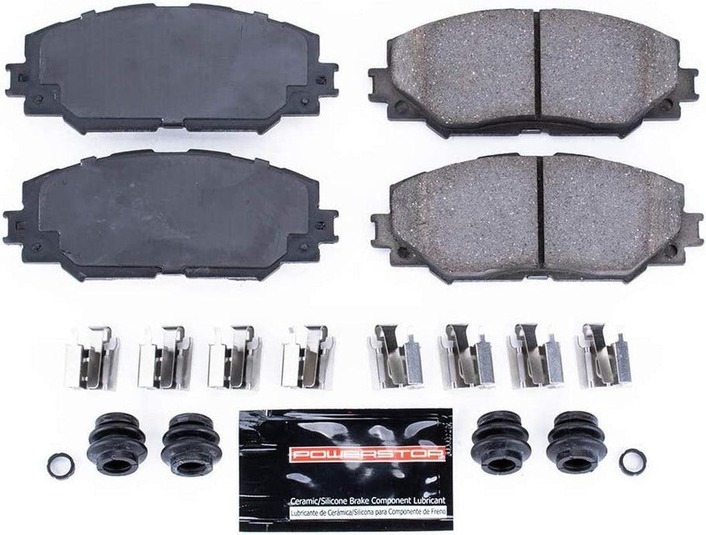 Front Z23-1210 Carbon-Fiber Ceramic Brake Pads Z23 Daily Driver
